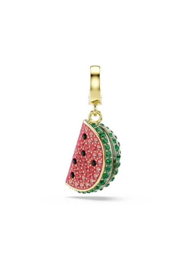 Idyllia Watermelon Charm Gold Tone Plated Bracelet